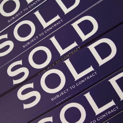 Slips for Estate Agents Boards